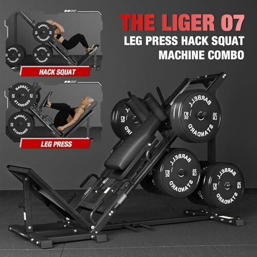 GMWD Leg Press Hack Squat Machine