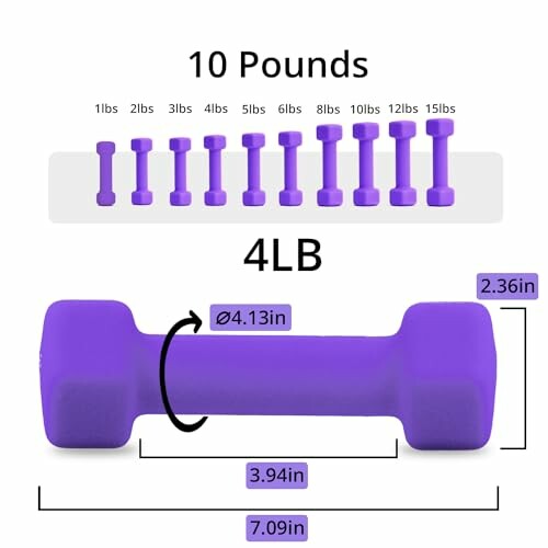 Portzon Weights Dumbbells