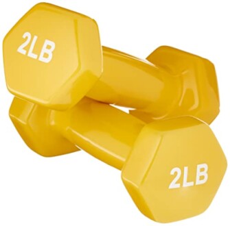 Amazon Basics Vinyl Coated Dumbbell